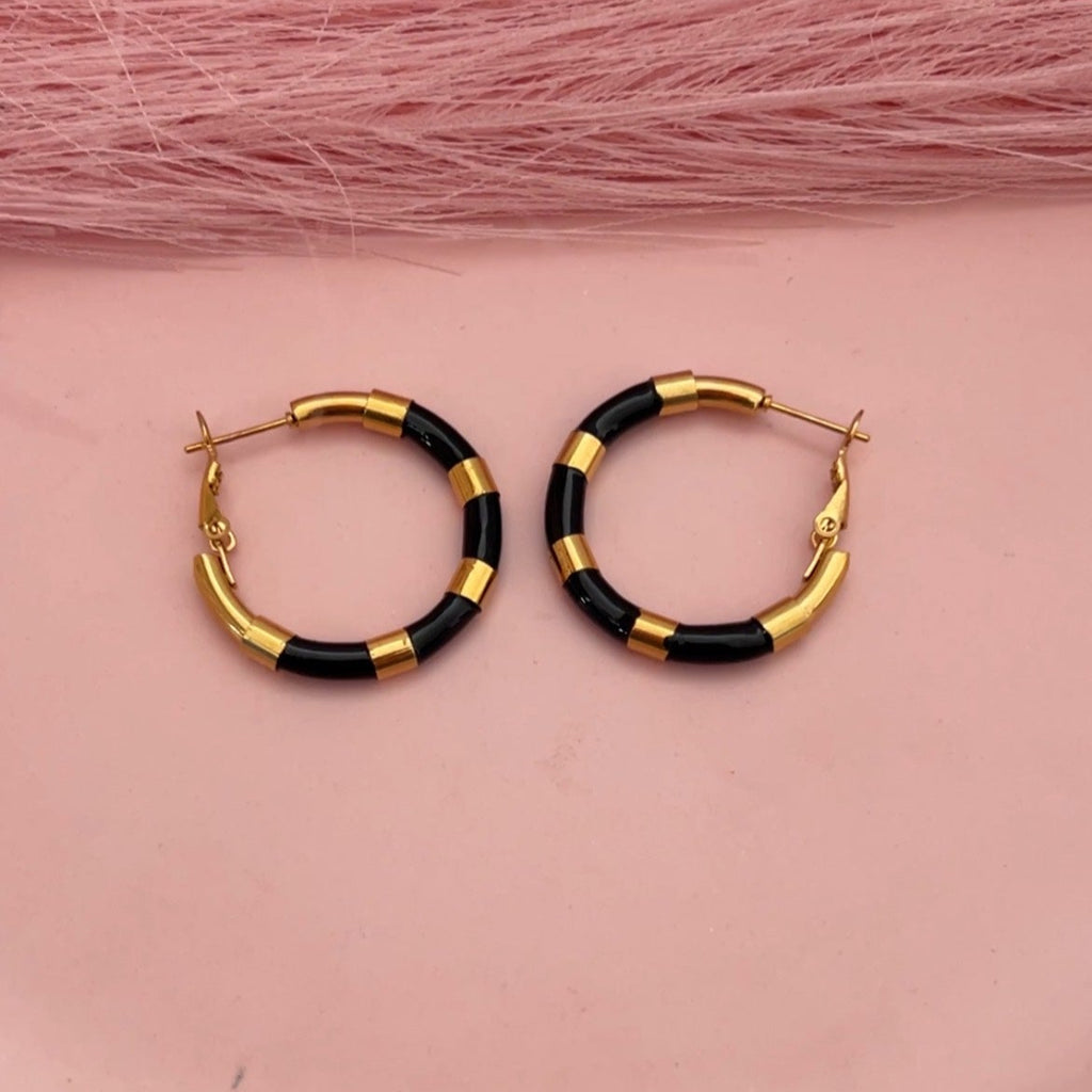 Midnight Glow Hoops