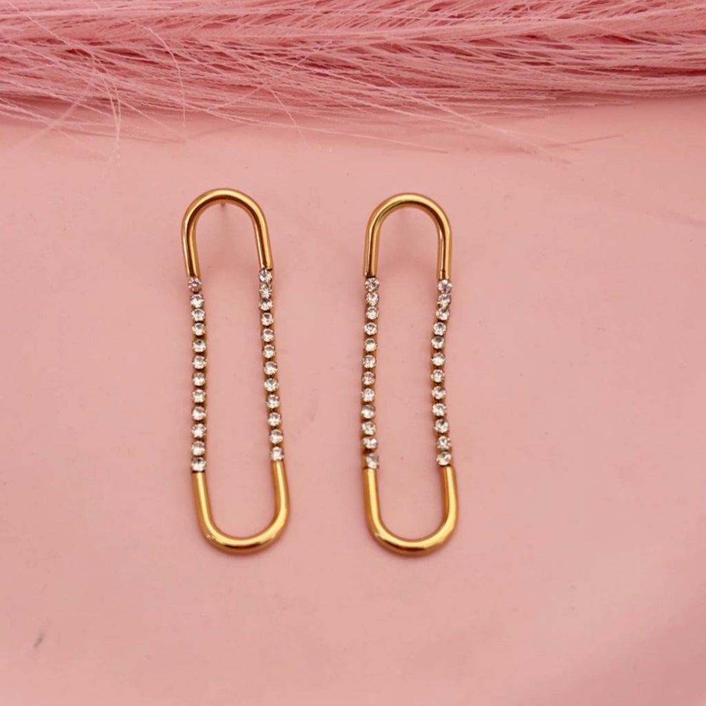 Crystal Fall Earings