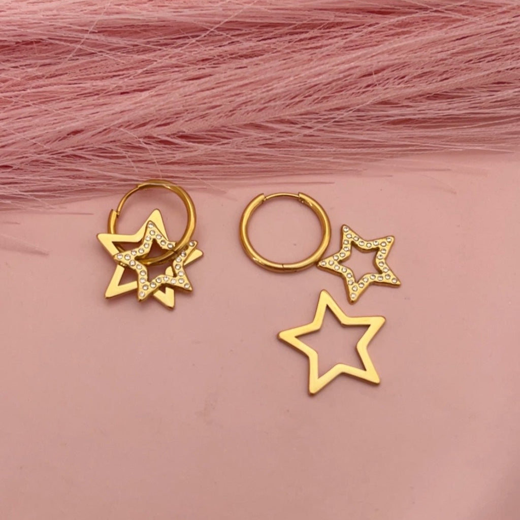 Twilight Star Hoops