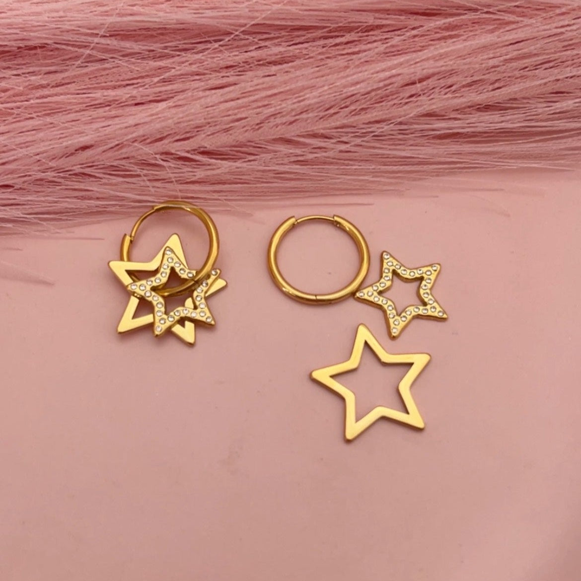 Twilight Star Hoops