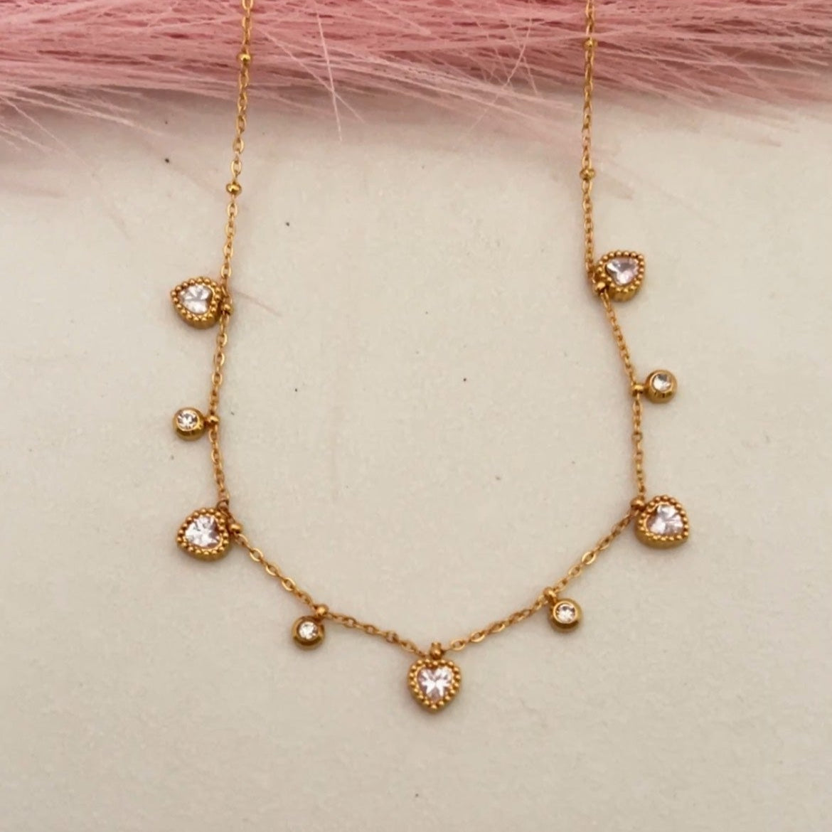 Heart Charms Necklace