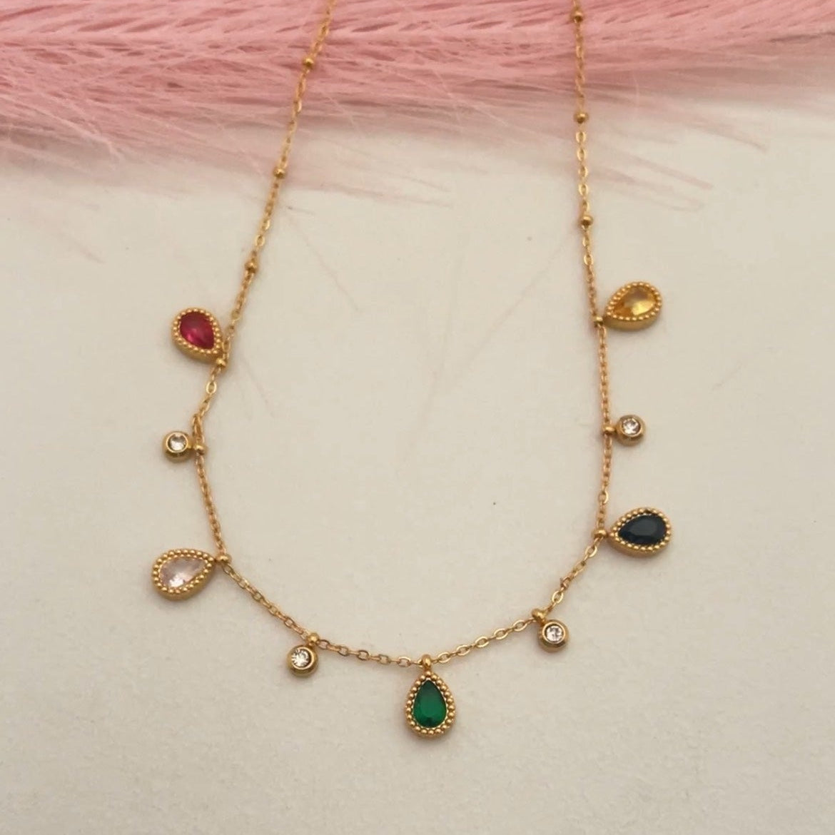 Dazzle Drops Necklace