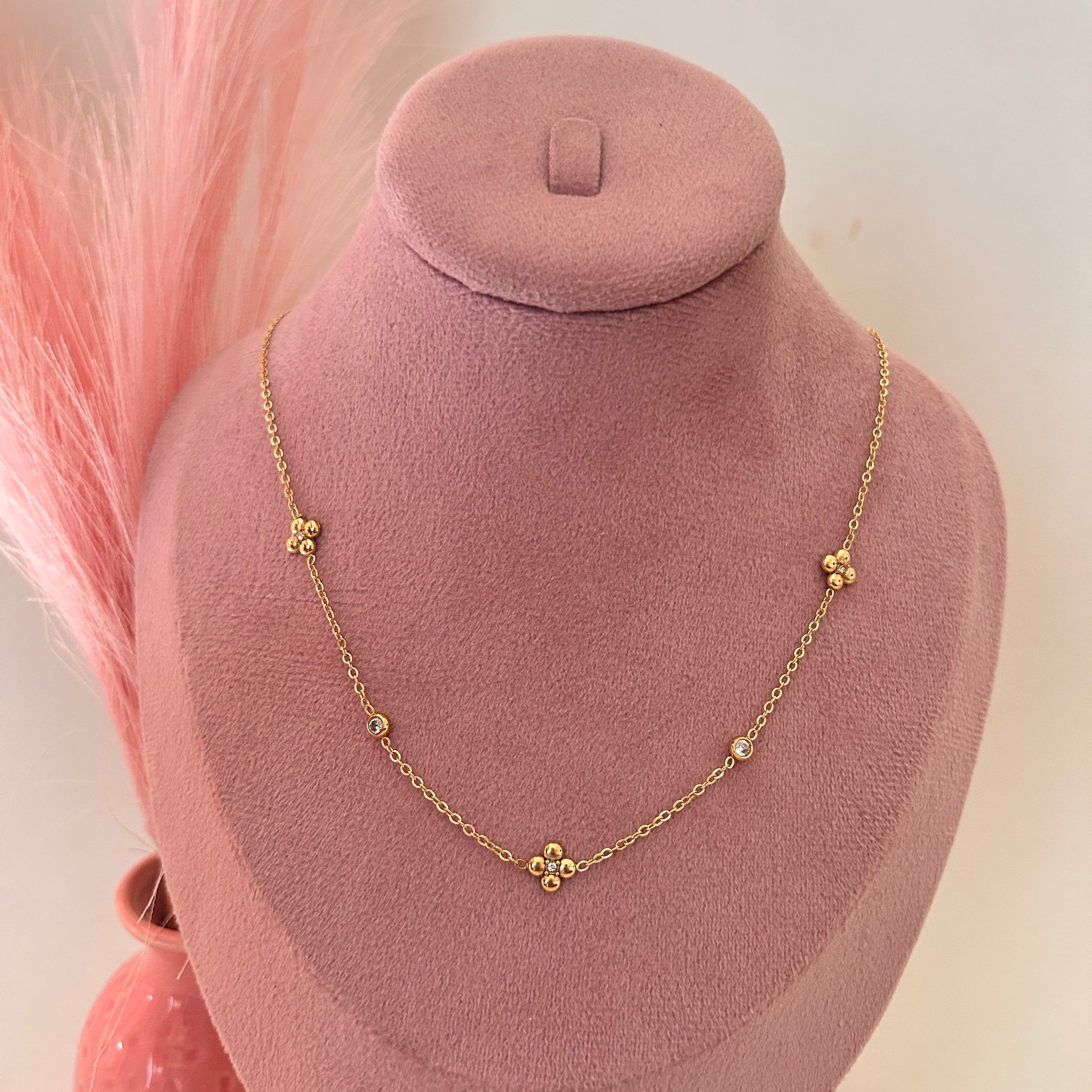 Tiny Flower Necklace