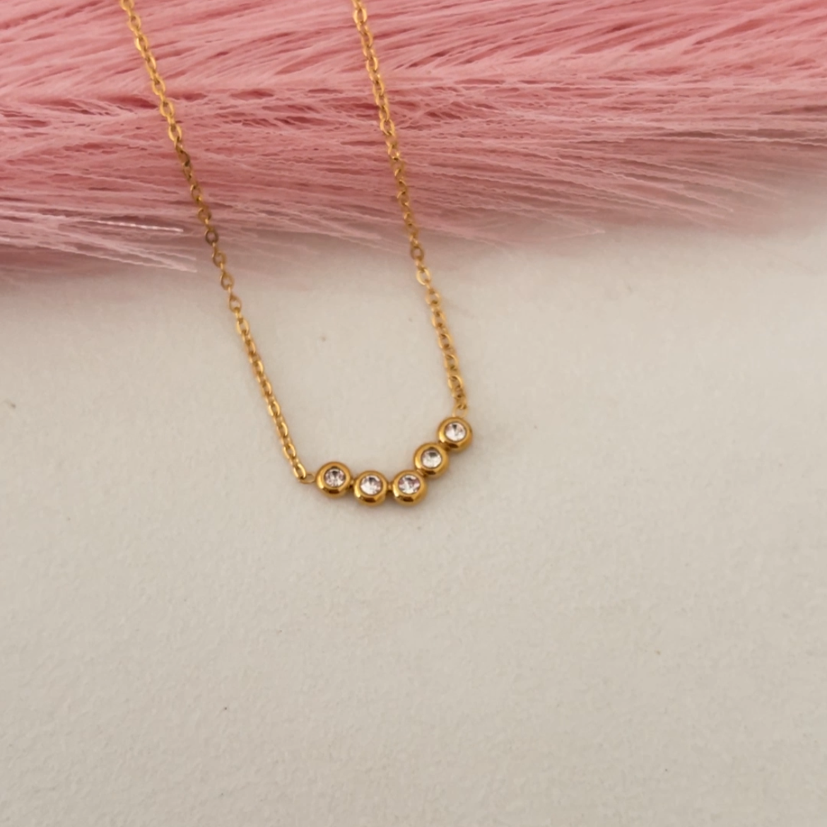 Radiance Studded Necklace