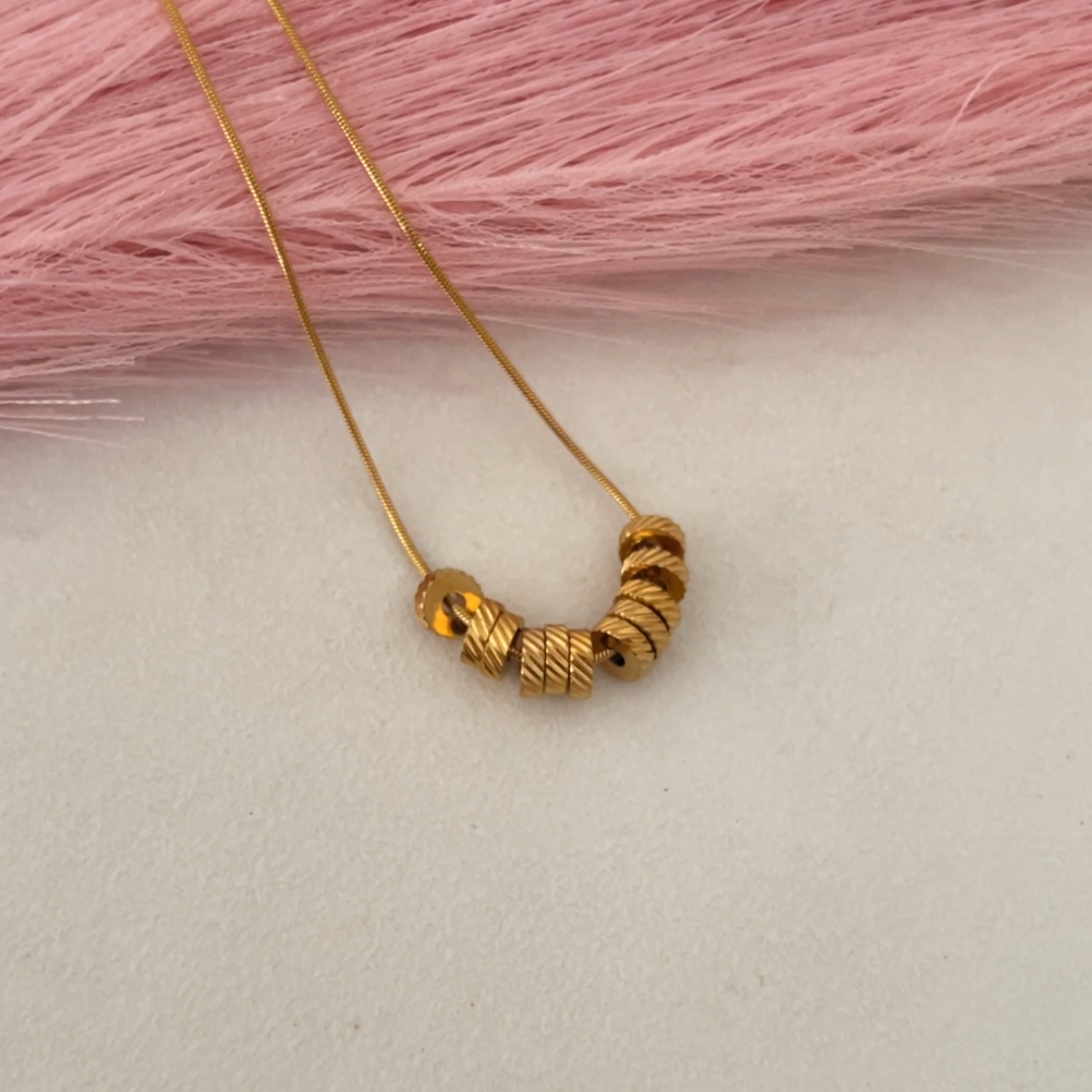 Ring Spark Necklace
