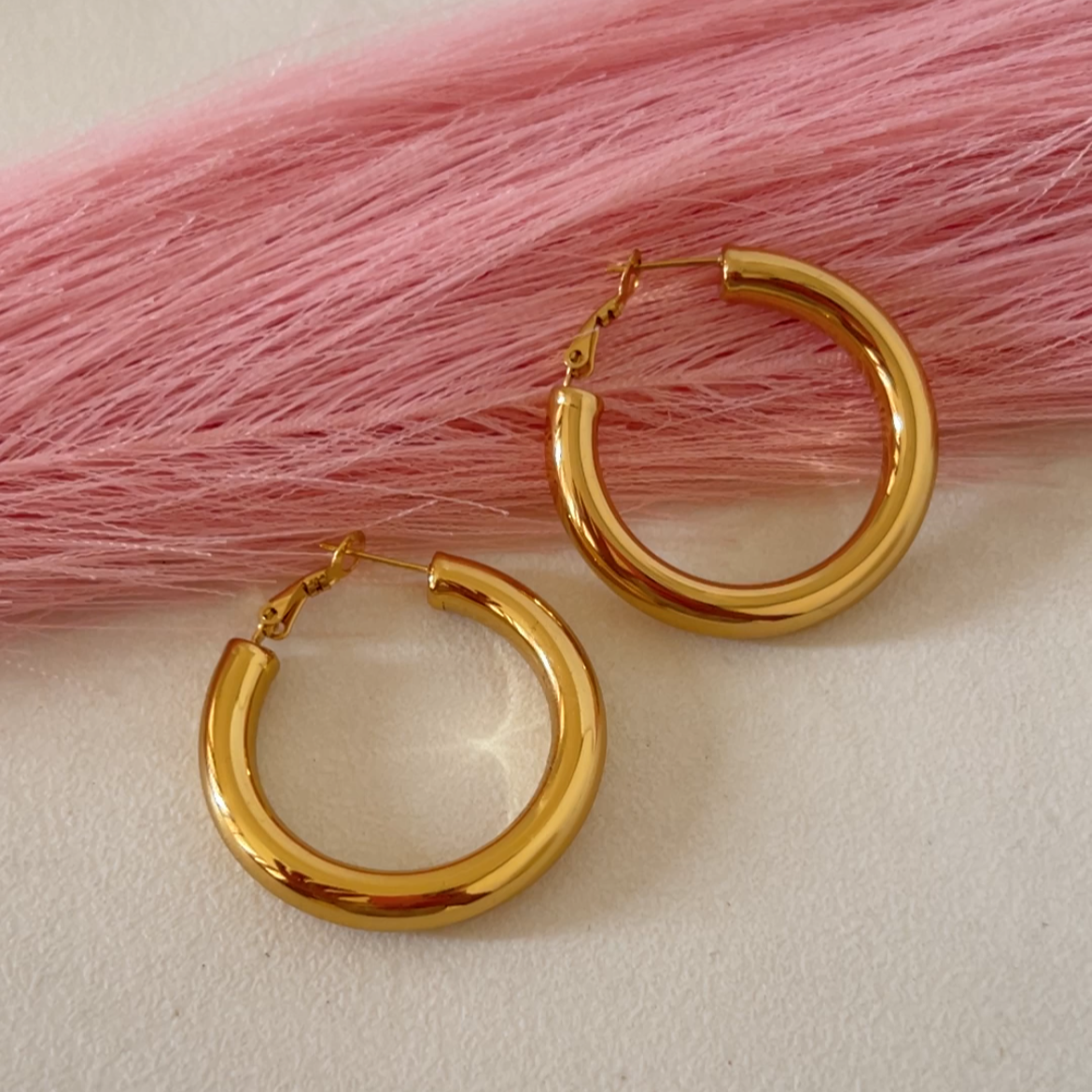 Luxe Bold Hoops