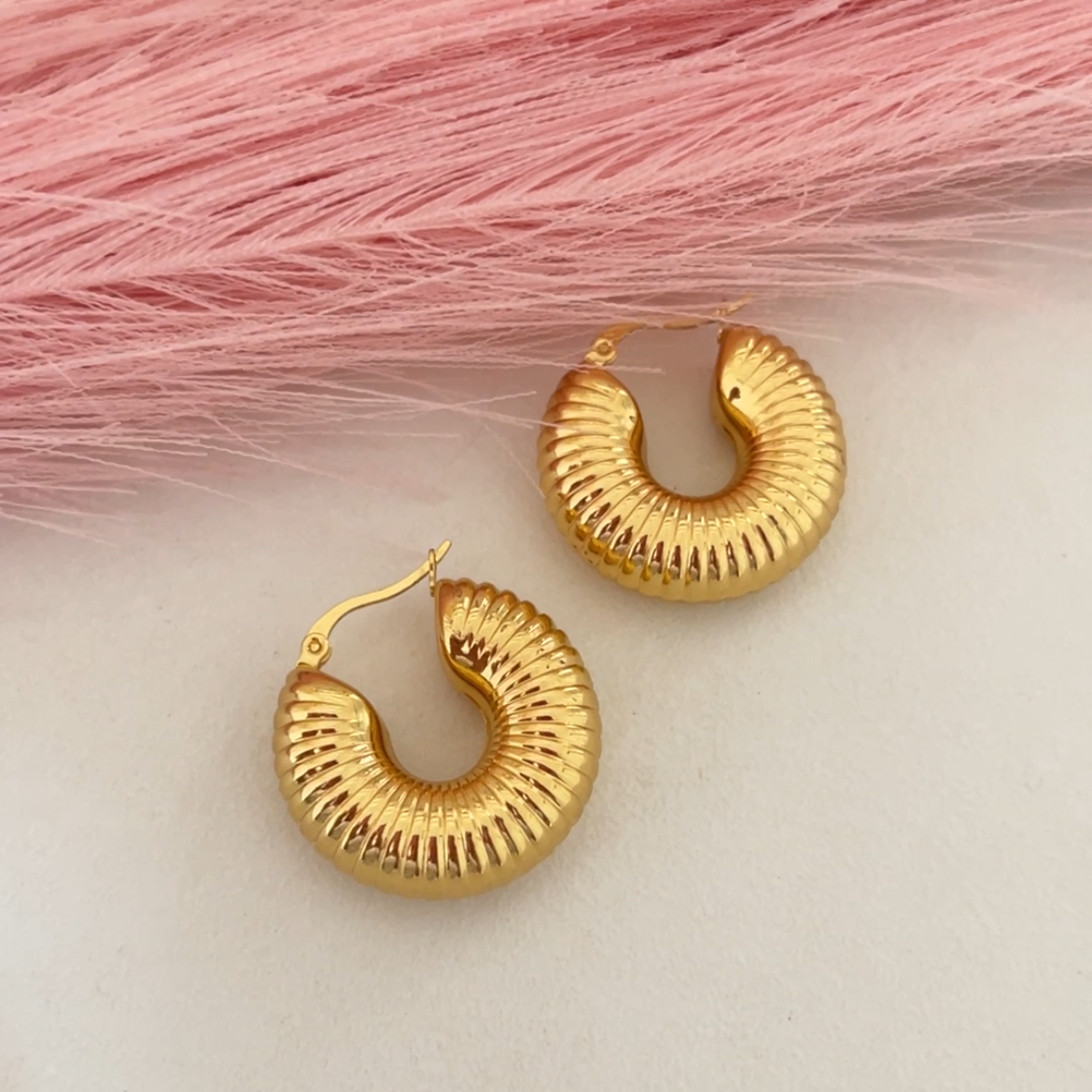 Dazzle Loop Earrings