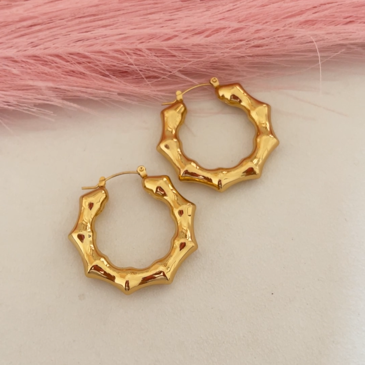 Big Bamboo Hoops