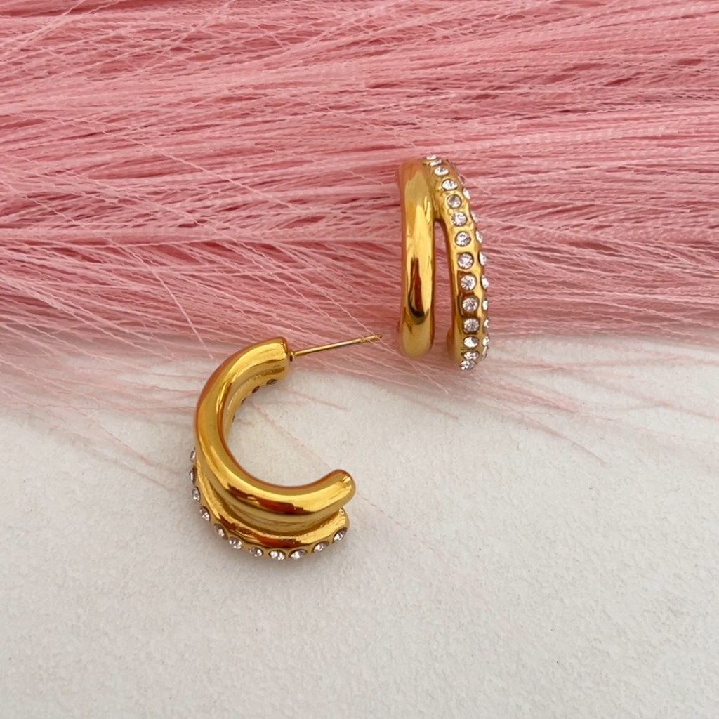 Luxe Gleam Earings