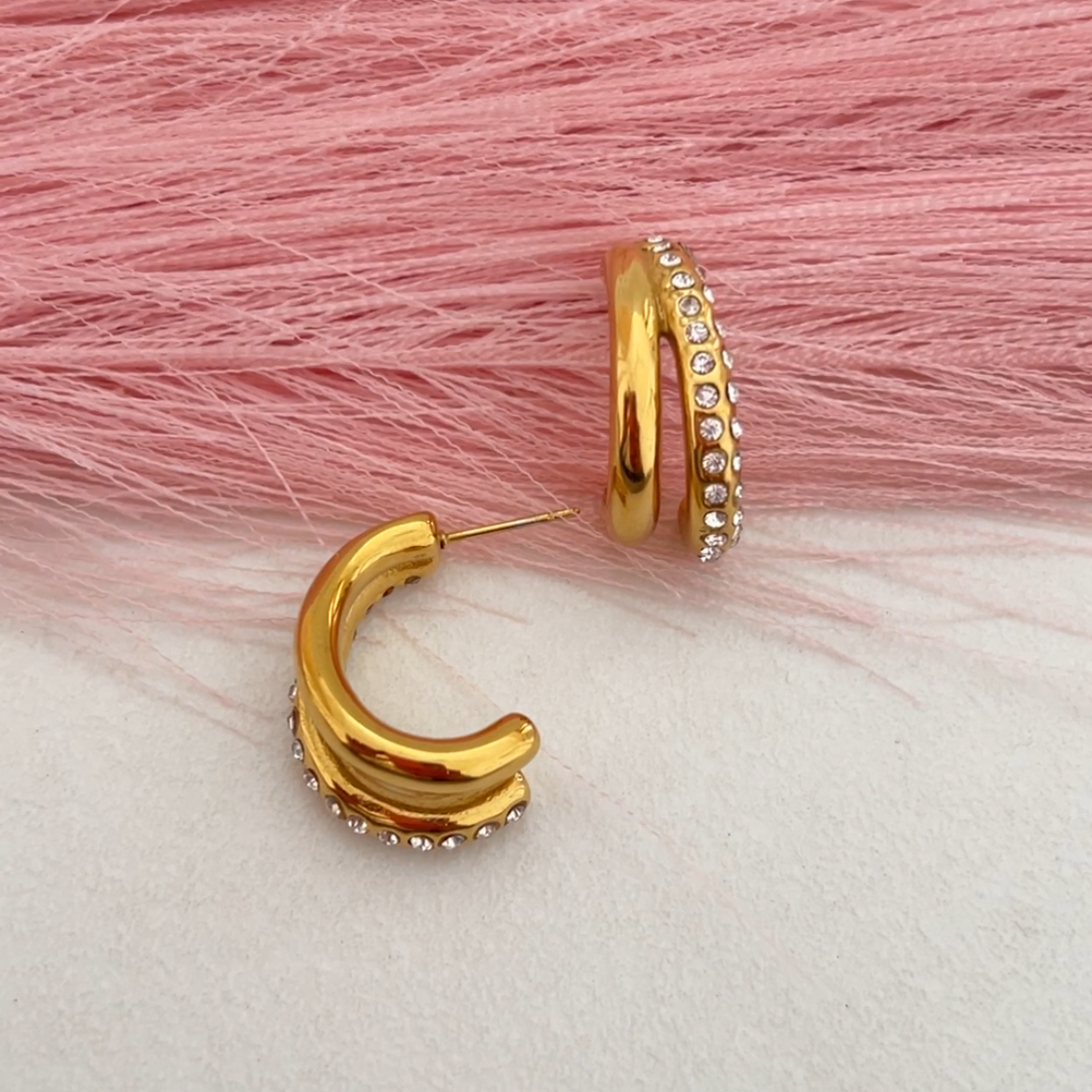 Luxe Gleam Earings
