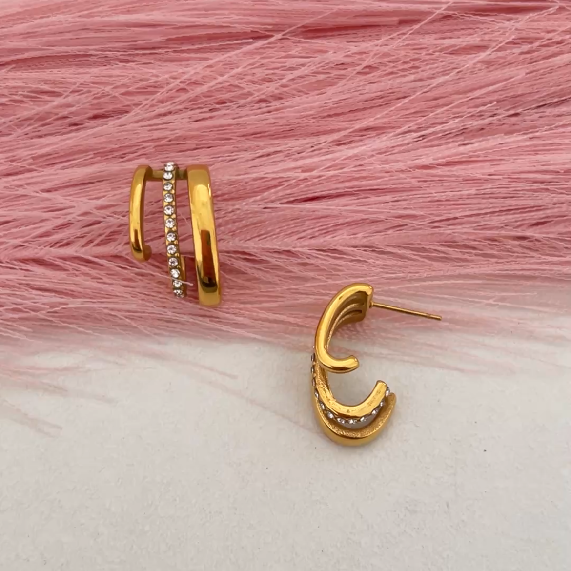 Luxe Line Earrings