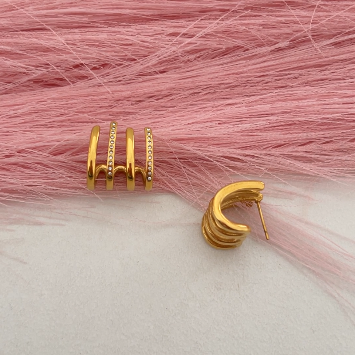 Fourfold Gleam Earings
