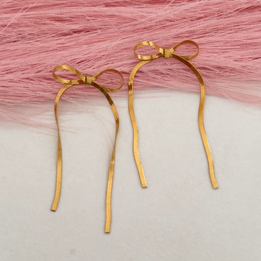 Long Bow Earings