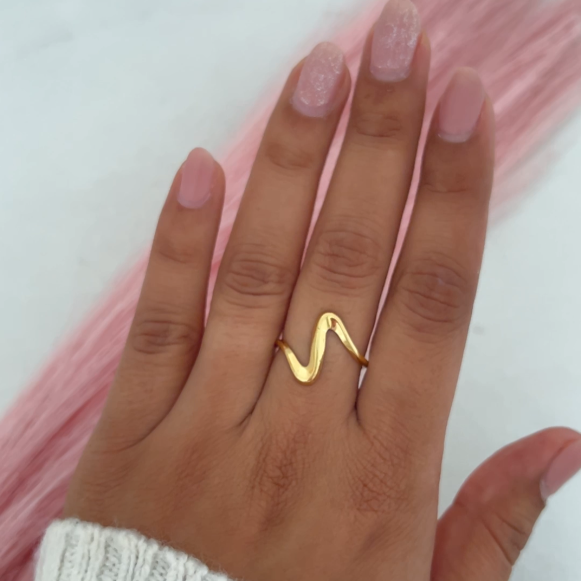 Sleek Weave Ring