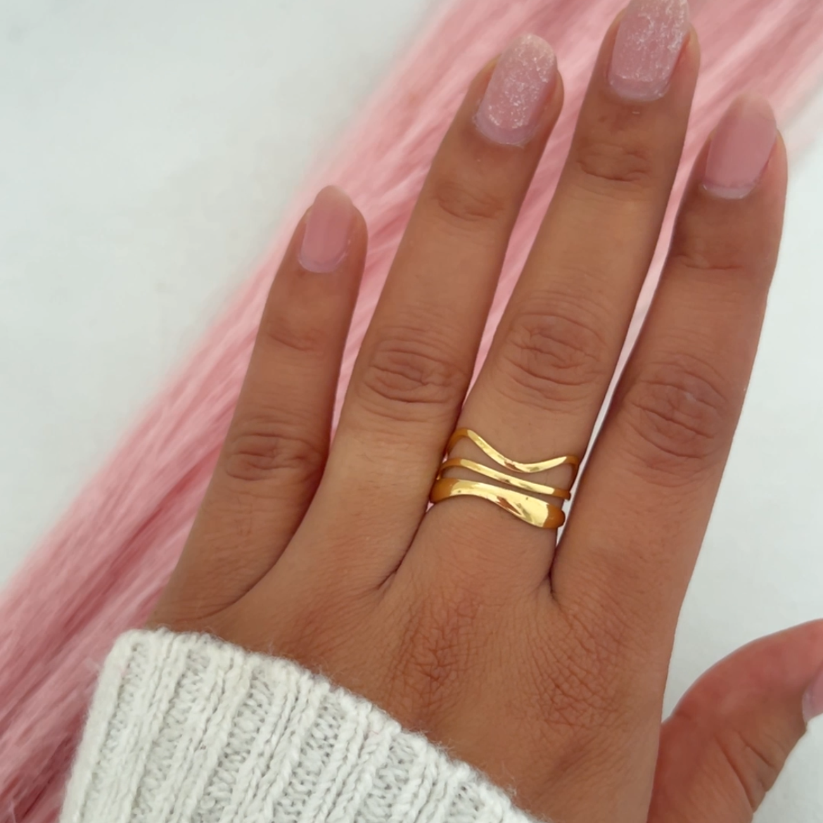 Spiral Weave Ring