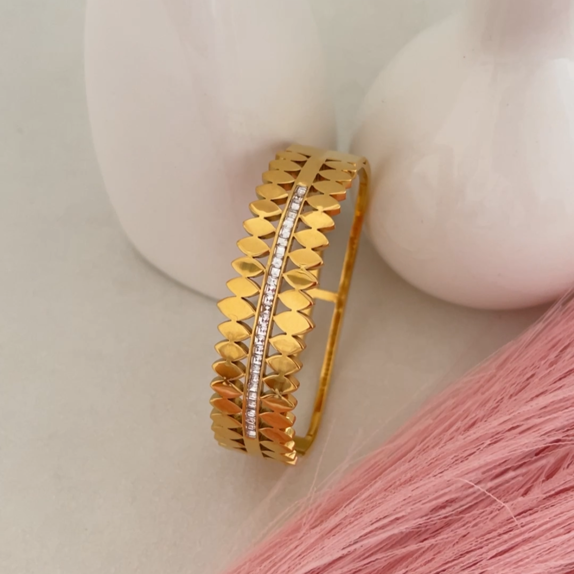Bold Elegance Bangle Bracelet
