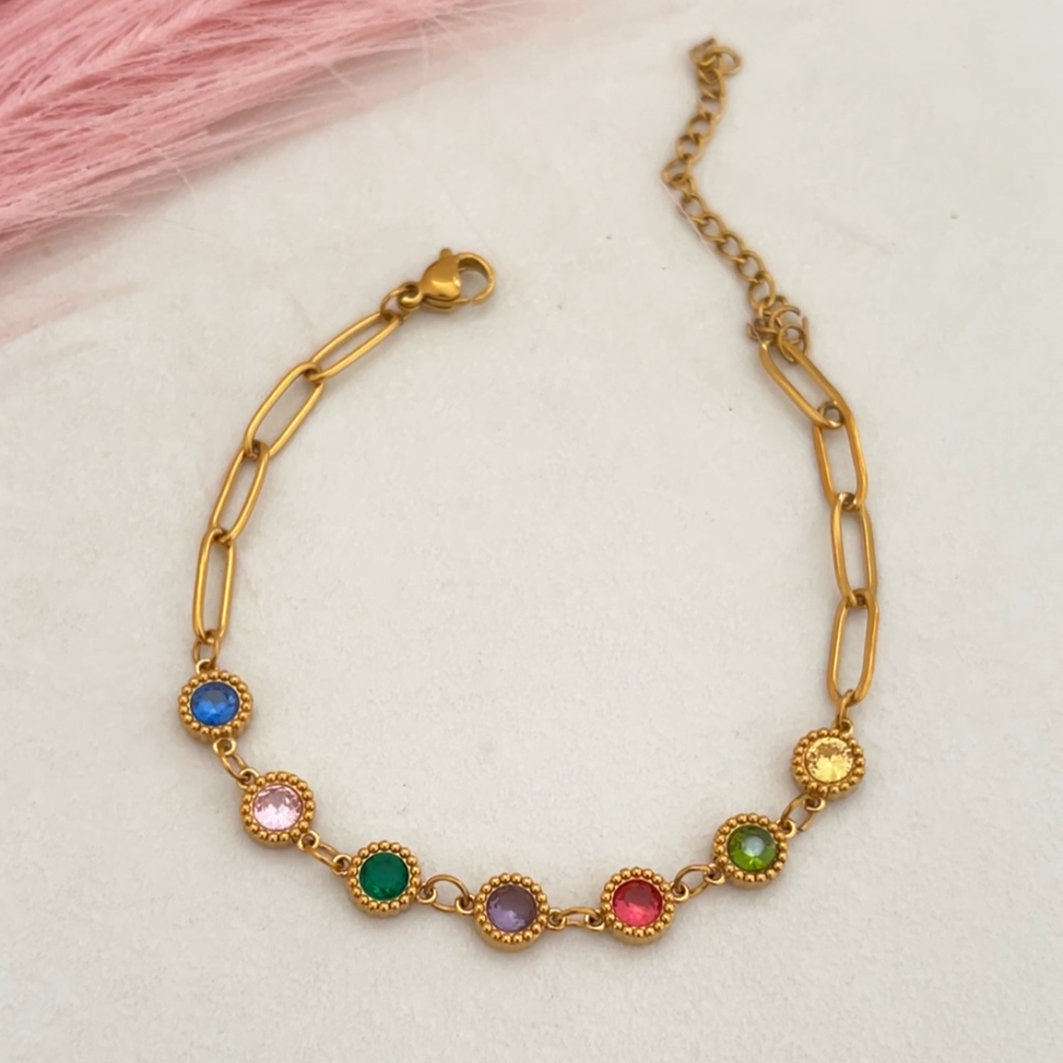 Rainbow Gleam Bracelet