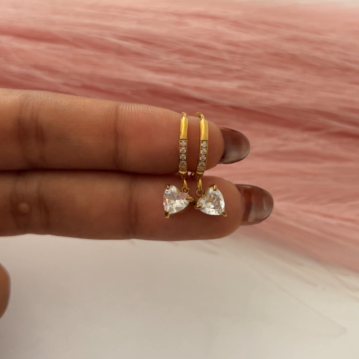 Heartstone Glow Danglers