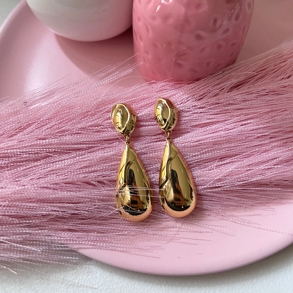 Big drop dangler earings