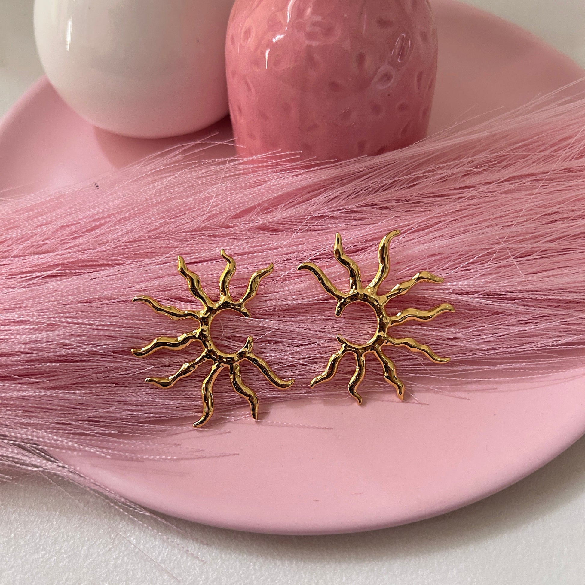 Half sun earings