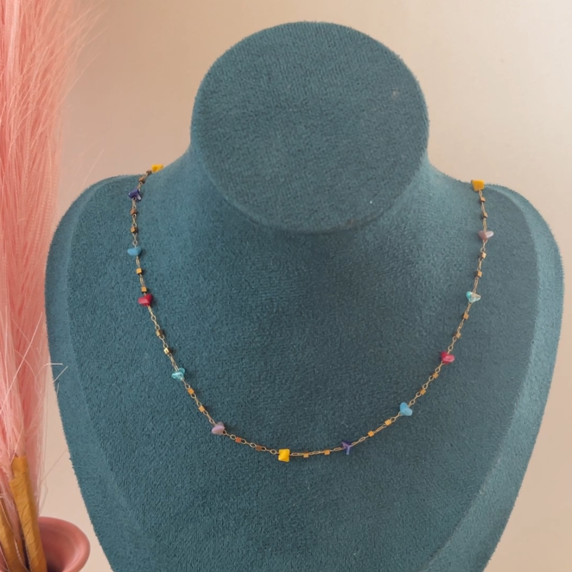 Color Pop Gem Necklace