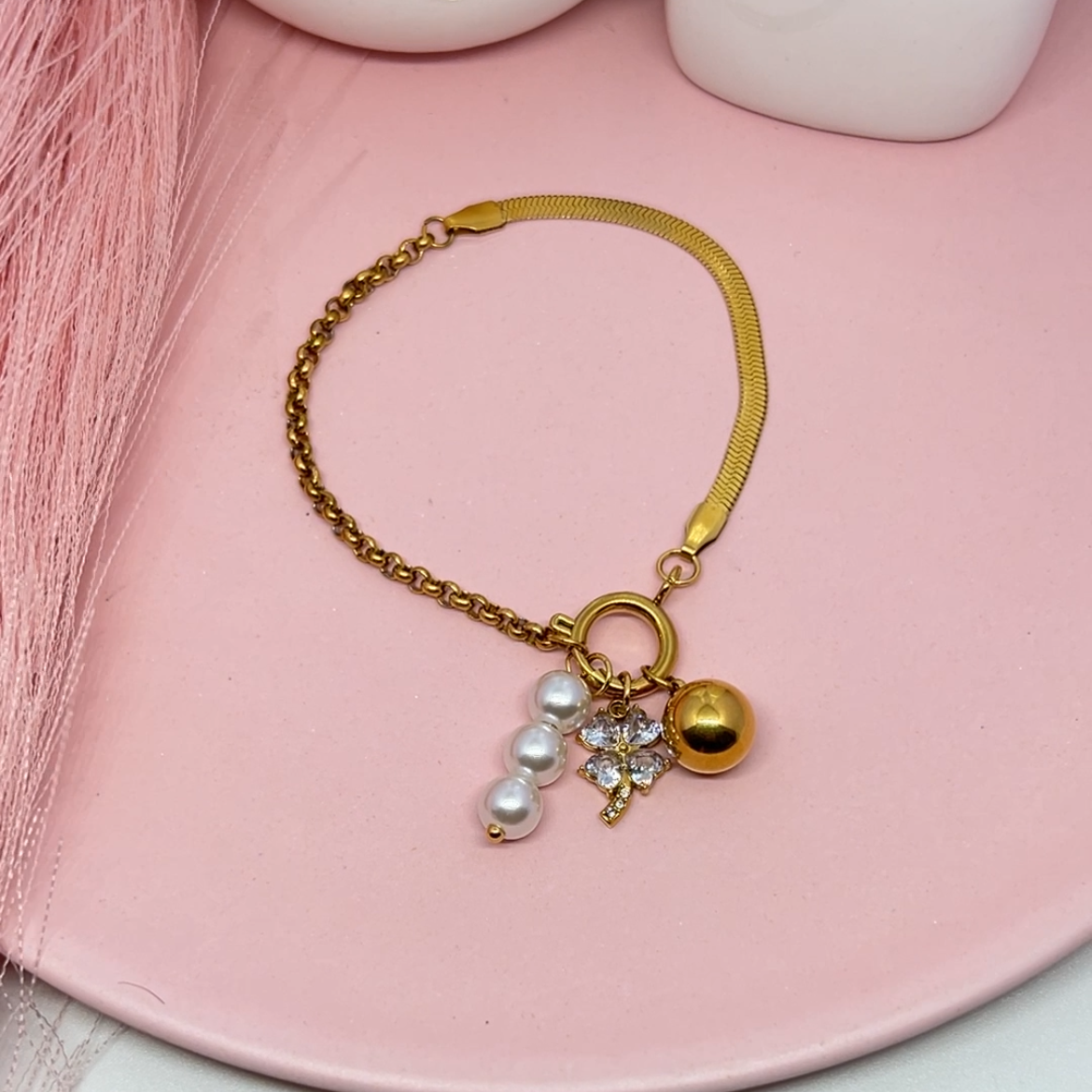 Removable Charms Bracelet