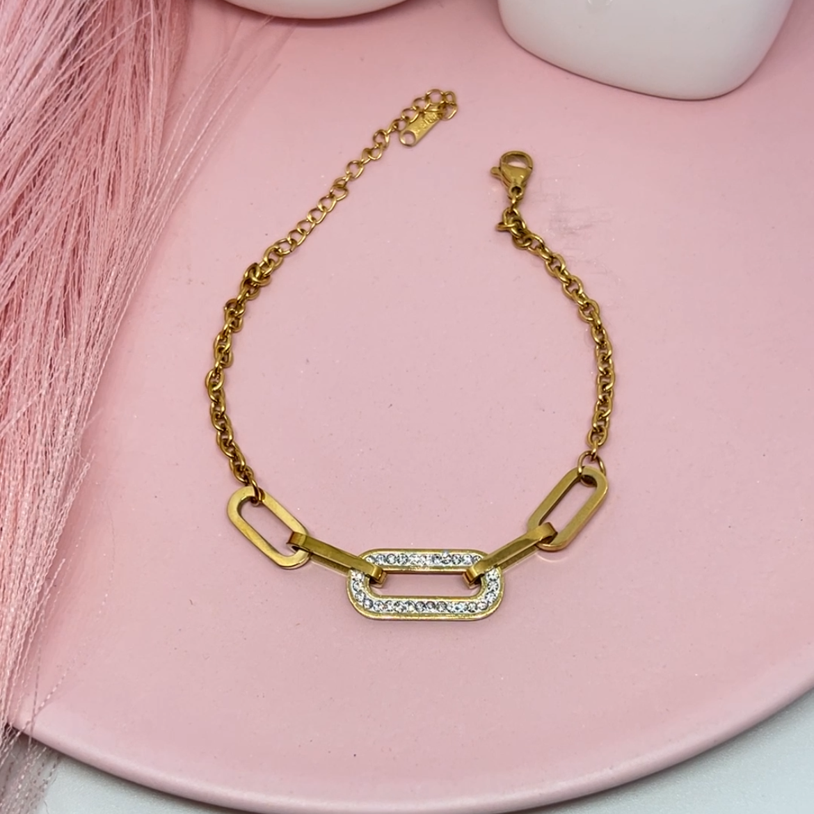 Oval Linking Bracelet