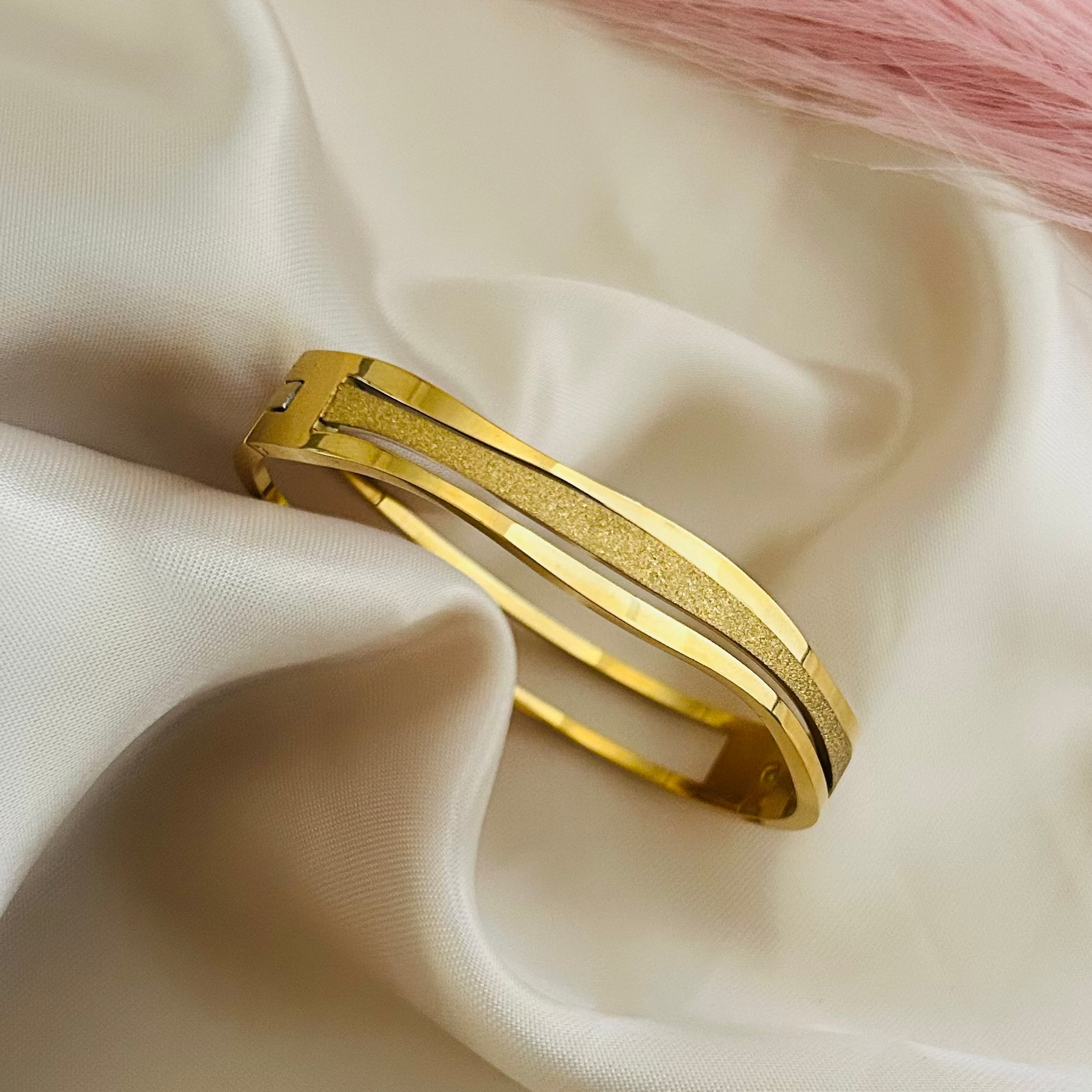 Golden Weave Bracelet