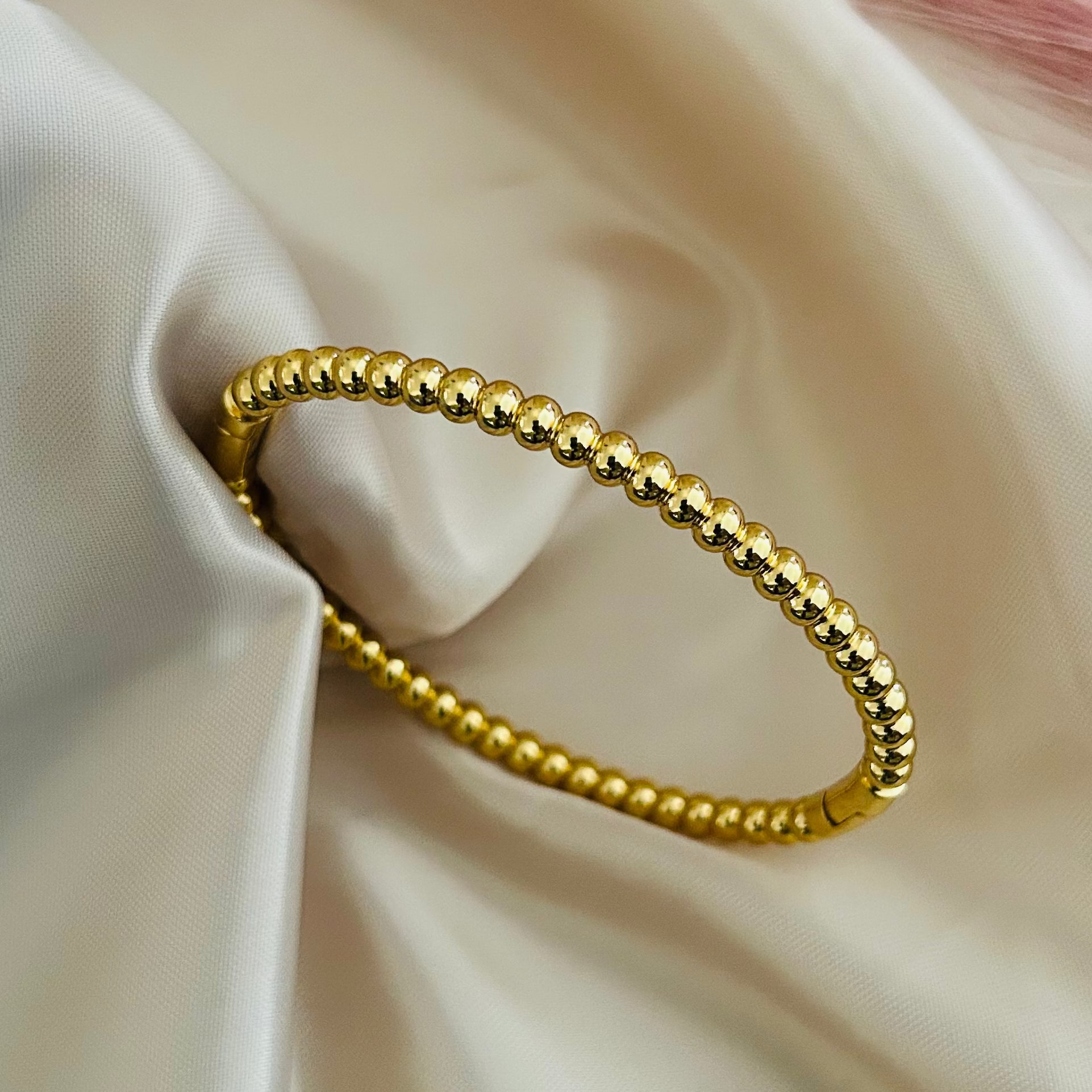 Aurelia Gold Bangle Bracelet