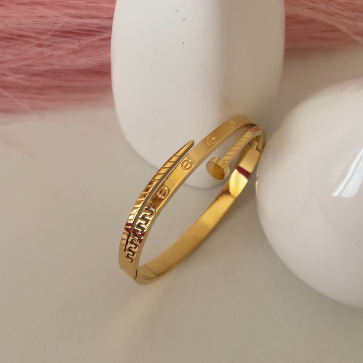 Prestige Nail Cuff Bracelet