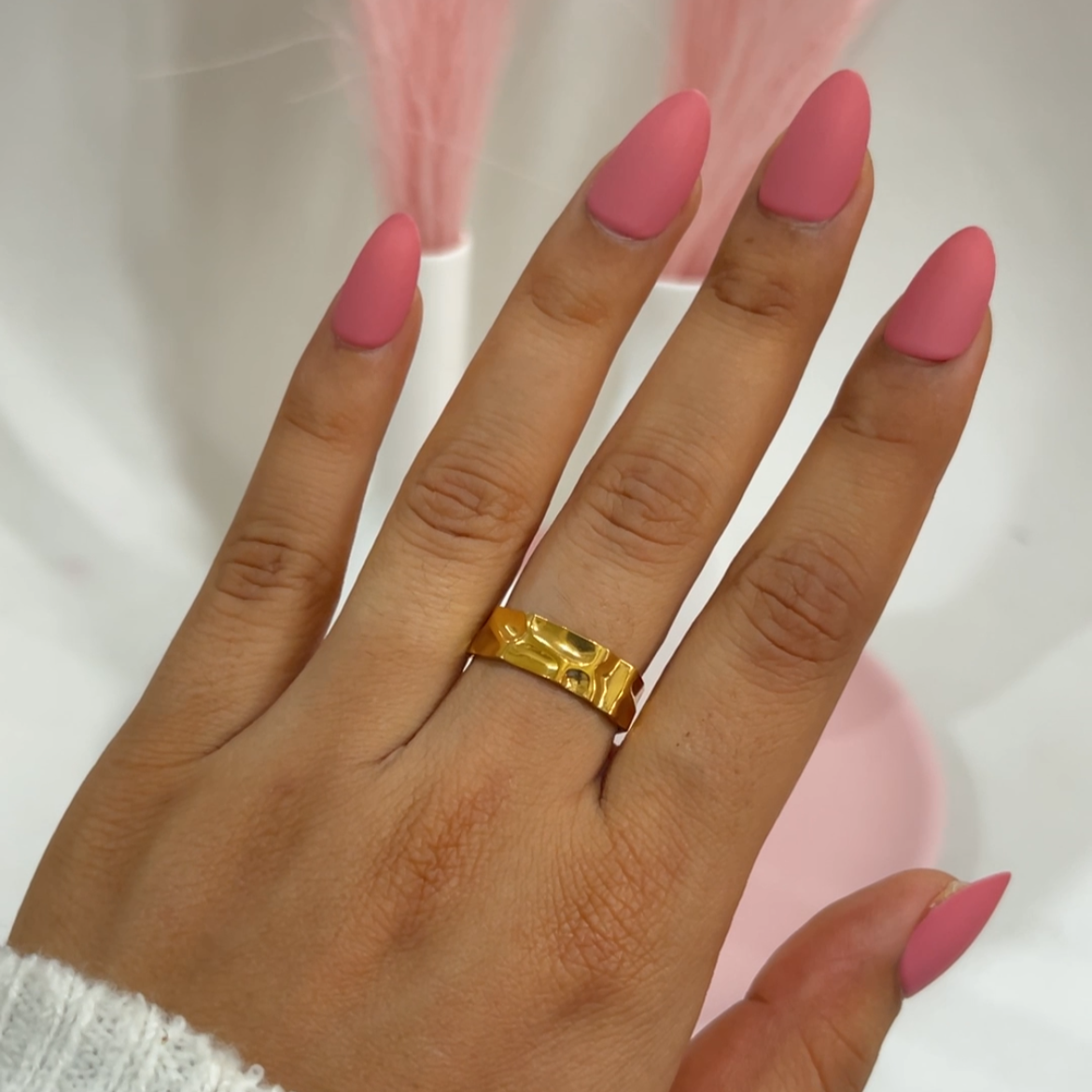 Molten Marks Ring