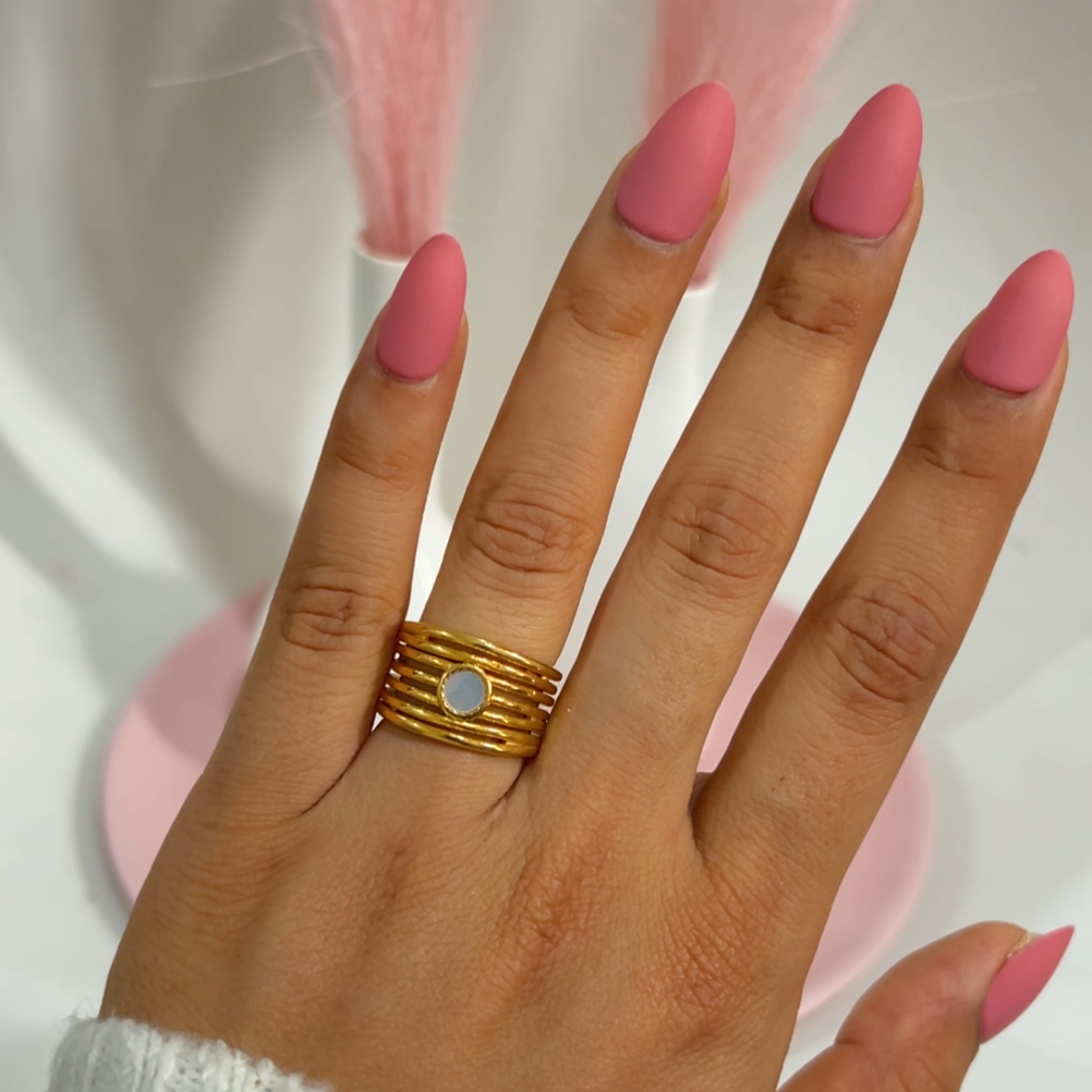 Lunar Dot Ring