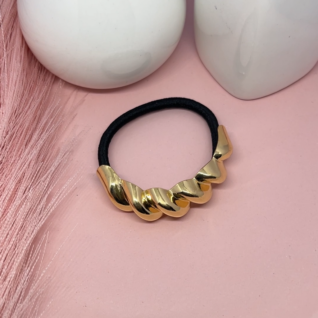 Spiral LuxeBand Hair Tie