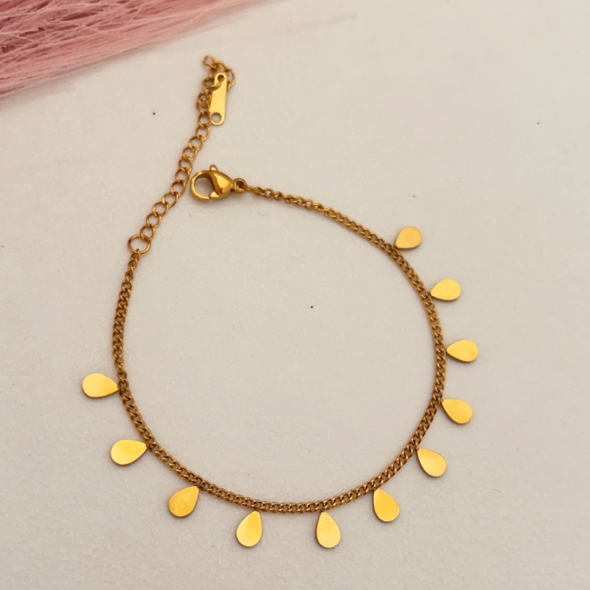 Radiant Drop Charm Bracelet