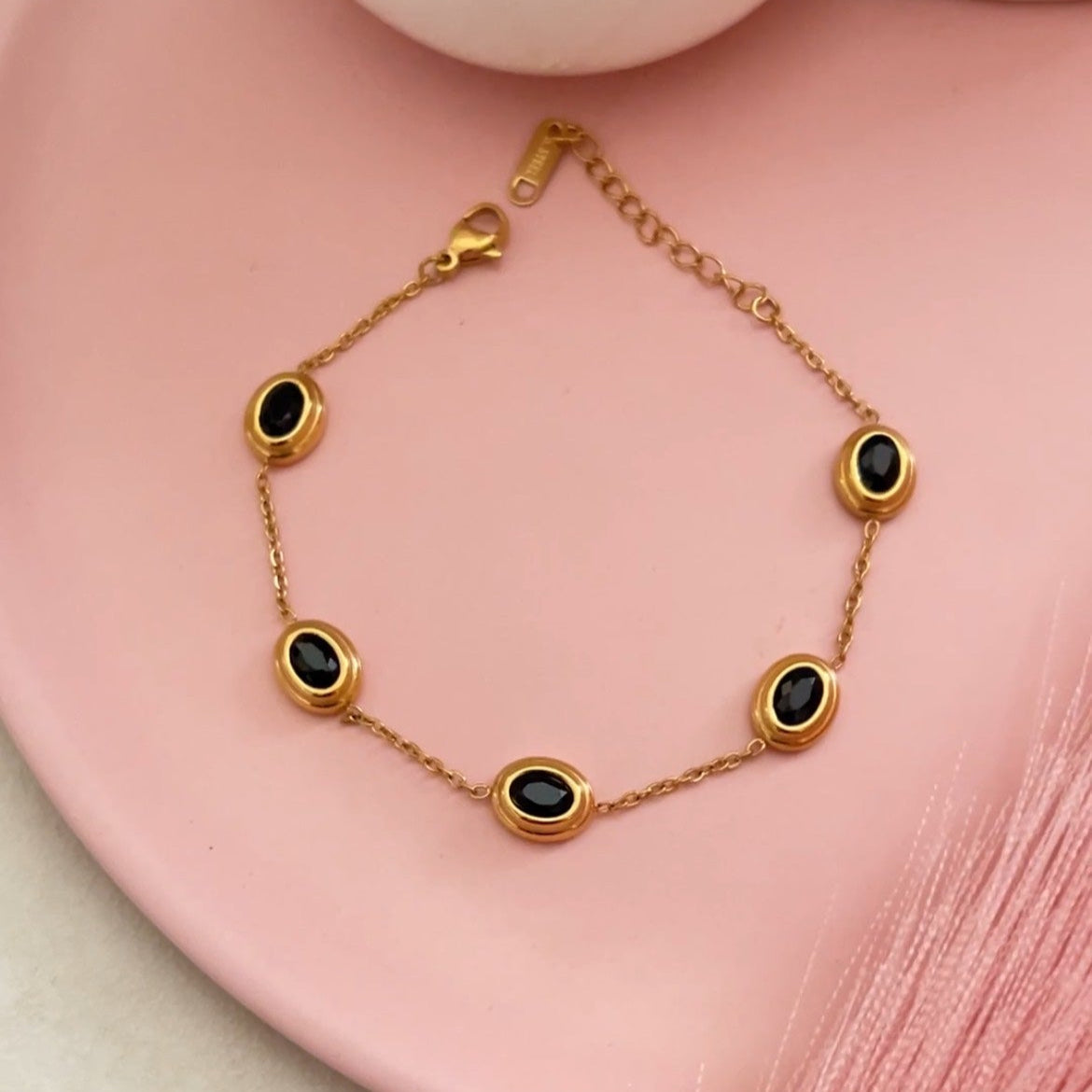 Black Stone Bracelet