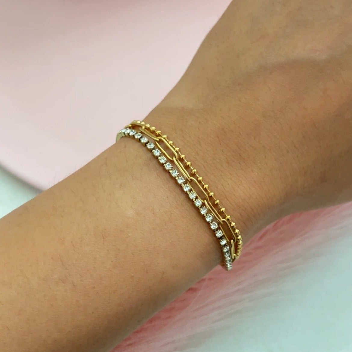 Threefold Shine Bracelet