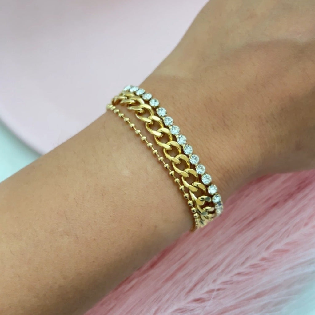 Glam Triline Bracelet