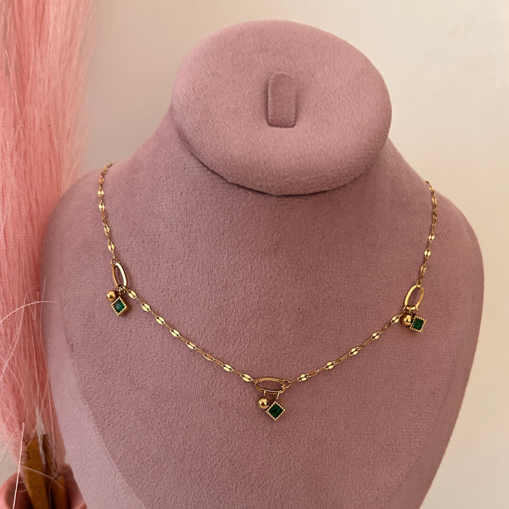 Emerald Frost Necklace