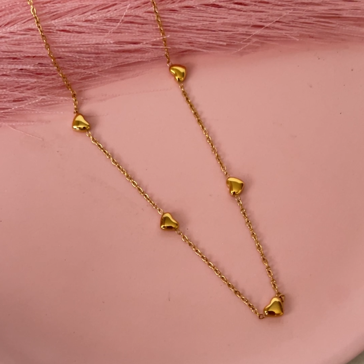Fivefold Love Necklace