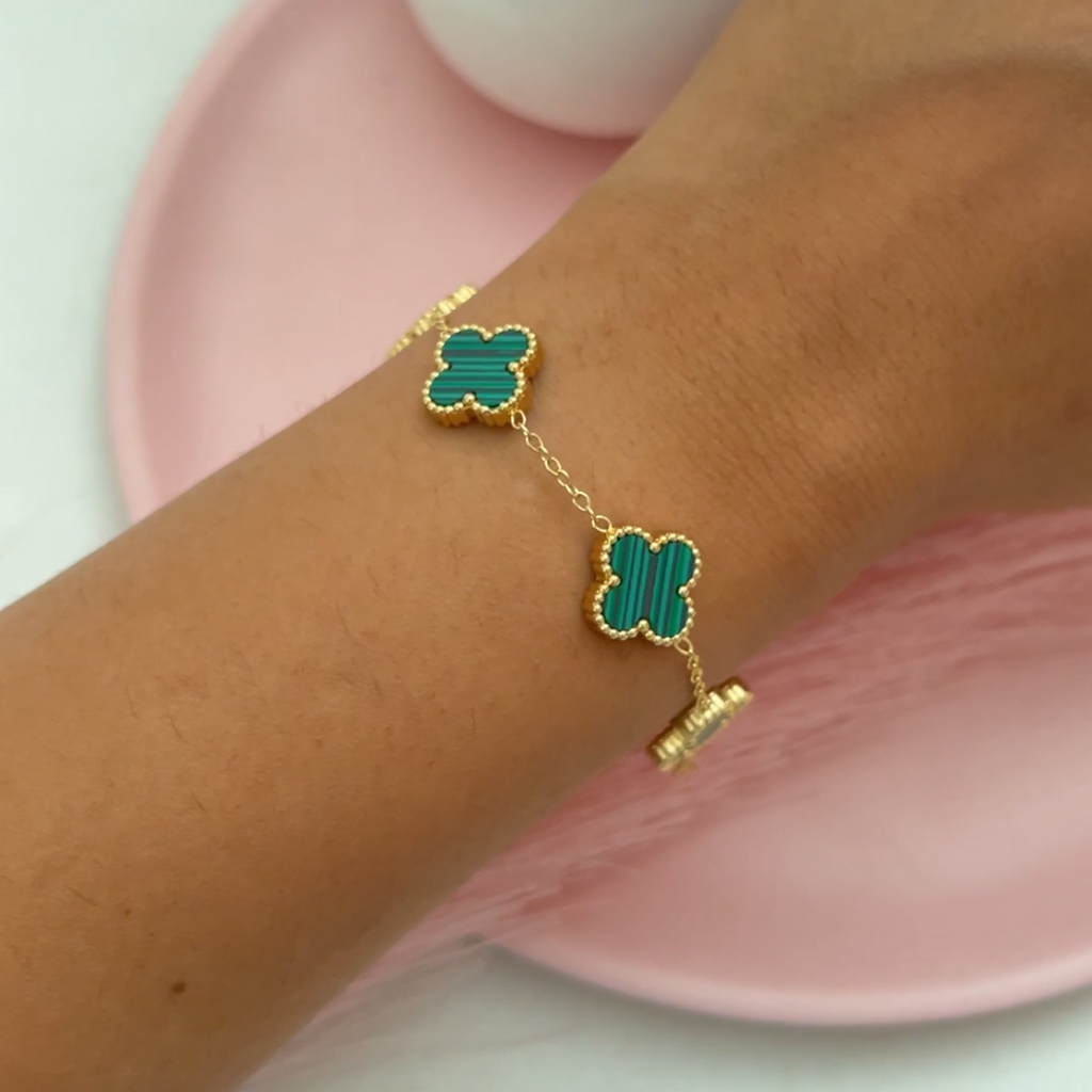 Green Clover Bracelet