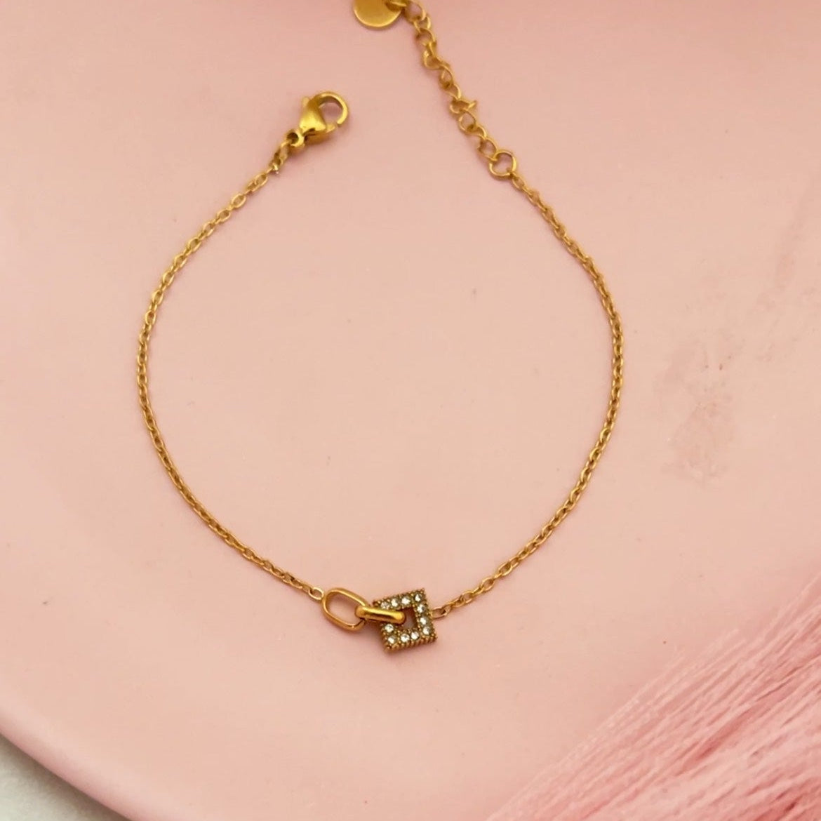 Square Link Bracelet