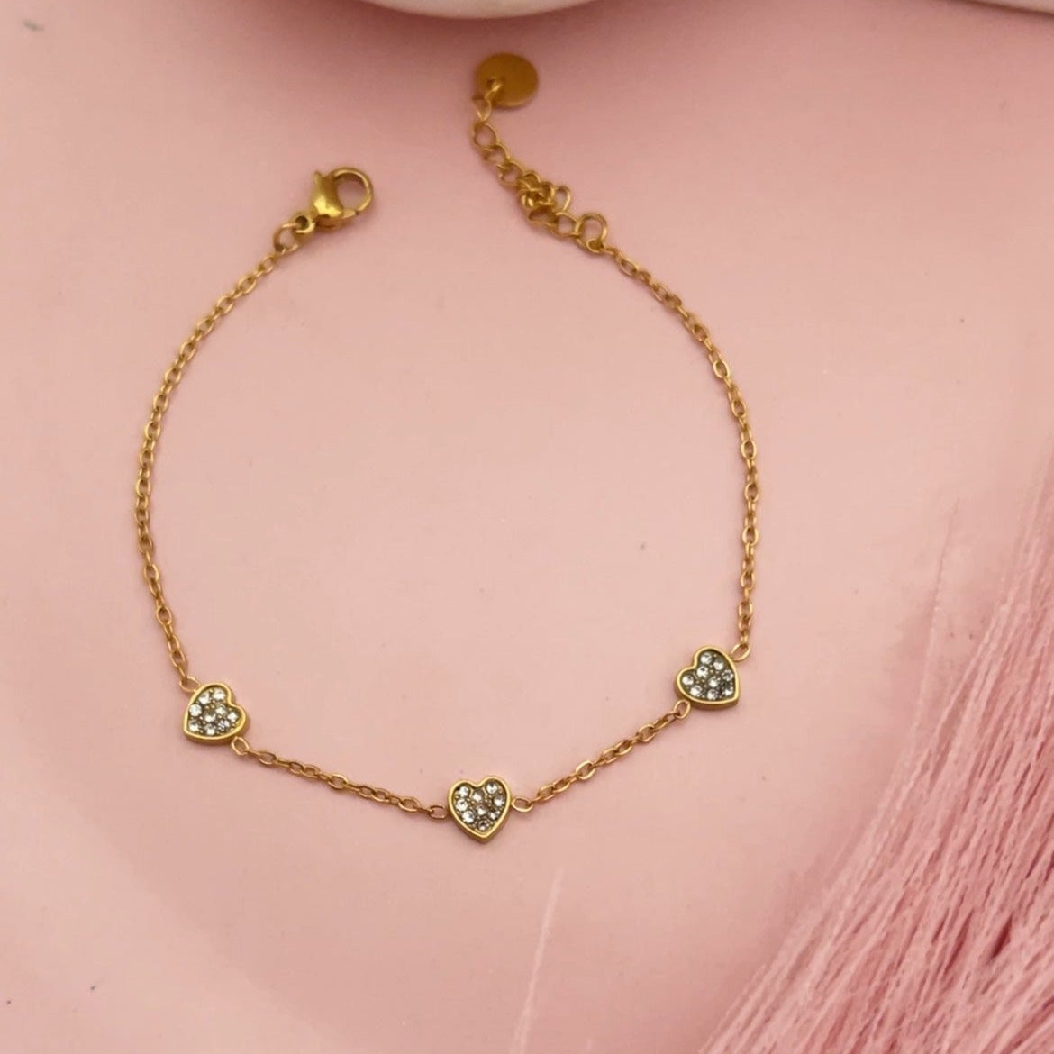 Heart Trio Bracelet
