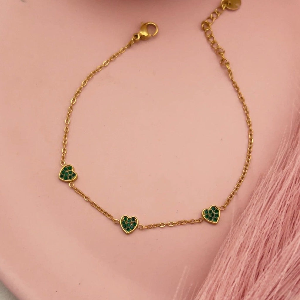 Heart Trio Bracelet