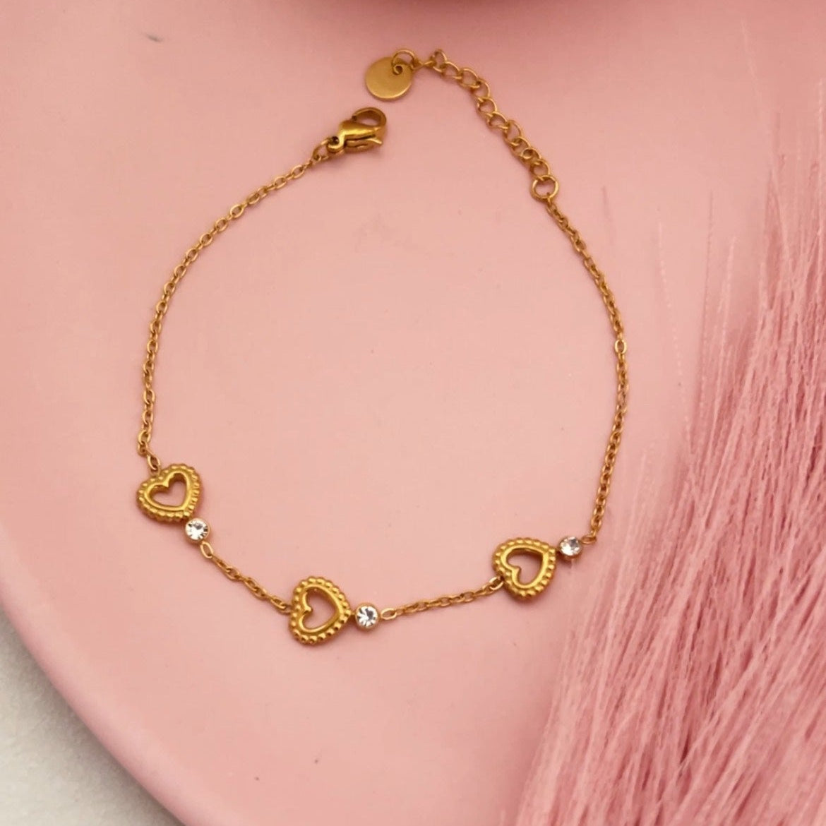 Heart Trio Bracelet