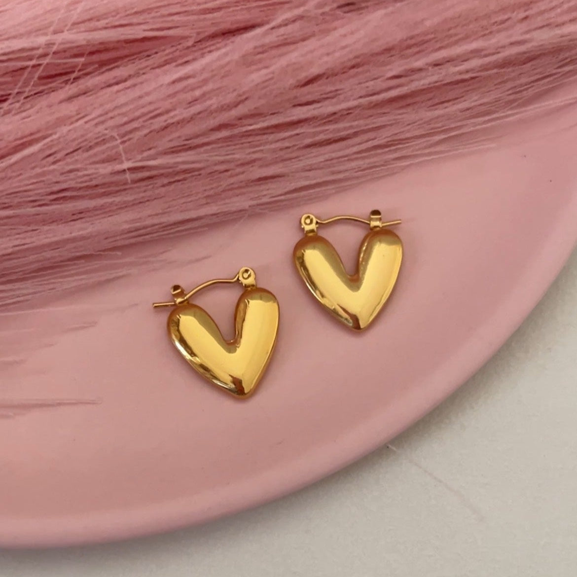 Mini Heart Hoops