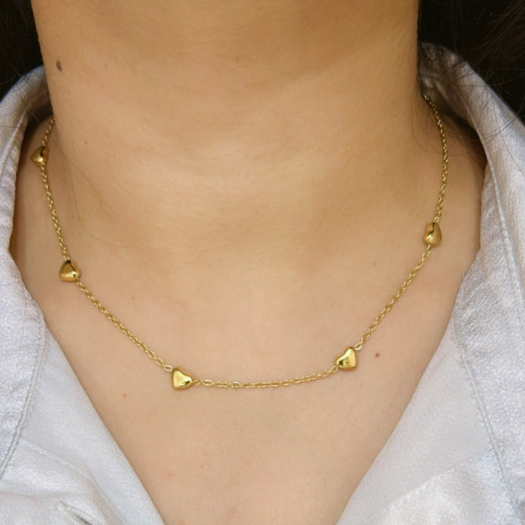 Fivefold Love Necklace