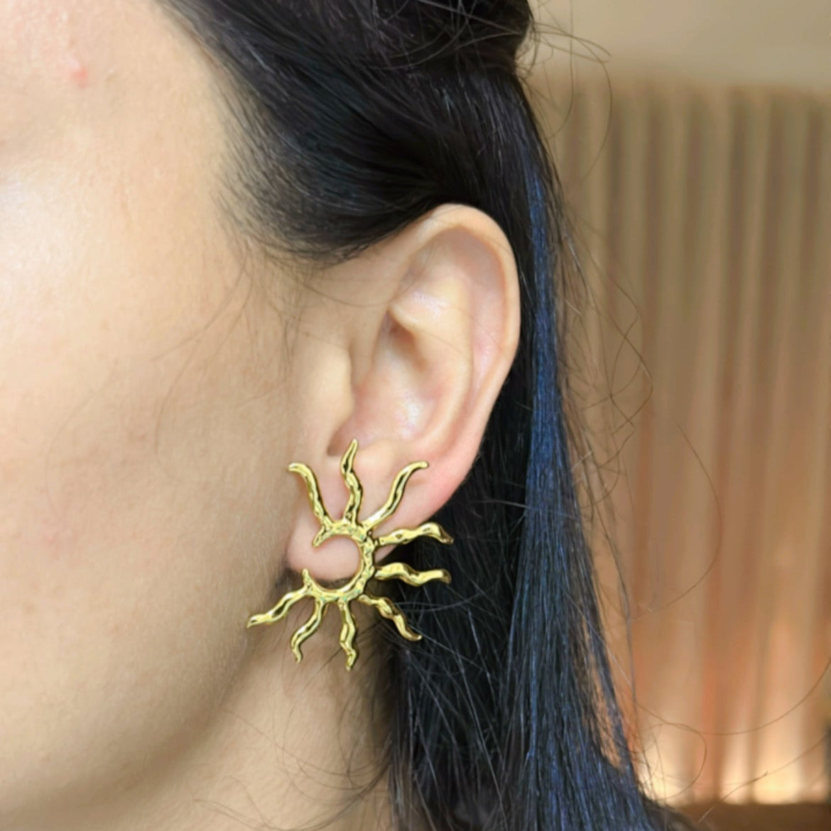 Half sun earings