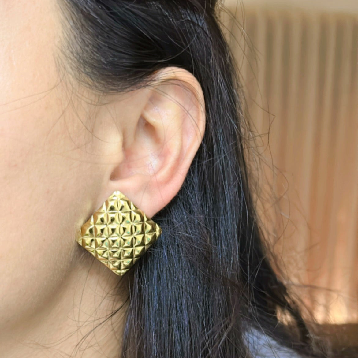 Bold Blocks Earings